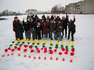 Šilutės rajono mokiniai myli Lietuvą. / © silutesnaujienos.lt