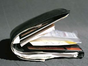 occupational therapy student blog-messy wallet