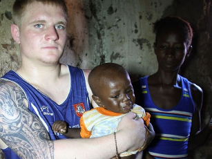 E. Petrauską sukrėtė Siera Leonės vaikų likimai. / UNICEF nuotr. 