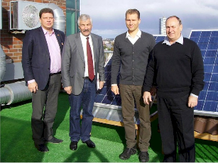 Delegacijos nariai buvo susitikę Klaipėdoje, kur aptarė atsinaujinančios energijos išteklių panaudojimo praktiką Lietuvoje. / Komunikacijos skyriaus nuotr.