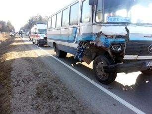 avarija rudynai autobusas