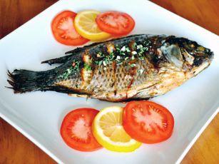pictures.4ever.eu baked fish tomatoes lemon 161695