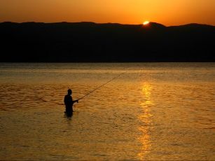 Fishing Lake Ohrid