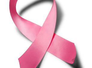 breast cancer ribbon breast