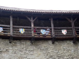 Maidens Tower balcony