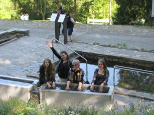 4 Katyciu pagrindine mokykla projetas Comenius Cekija Hidroterapijos procedros