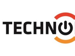 Technorama logo baltas 1