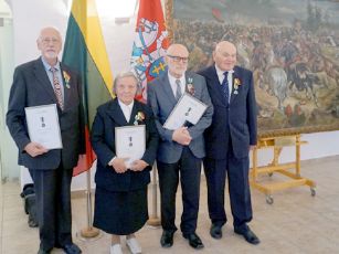 zibaitis apdovanotas